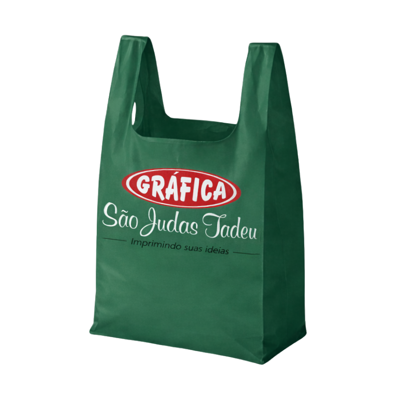 Sacolas Personalizadas Alça Camiseta
