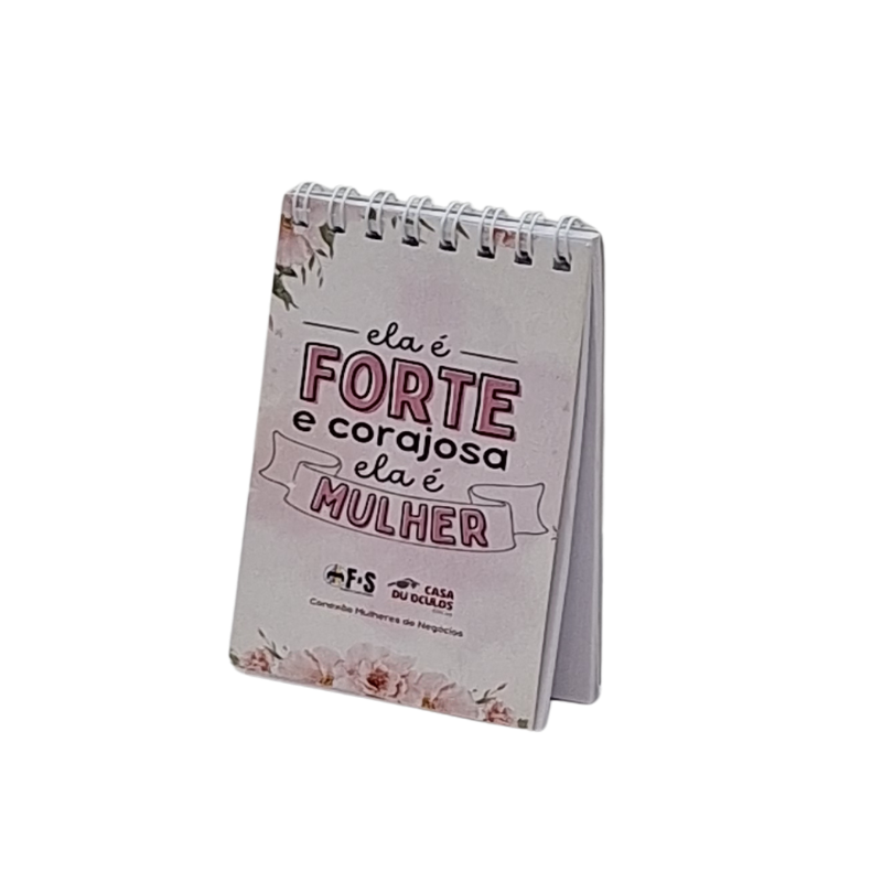 Bloco de Rascunho Wire-o Personalizado