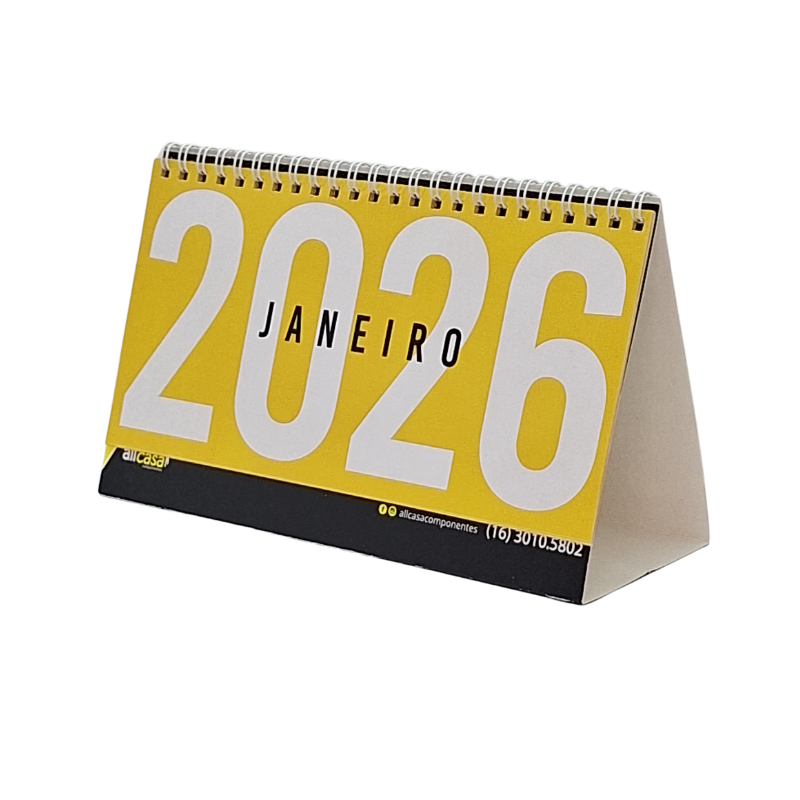 Calendário de Mesa Personalizado