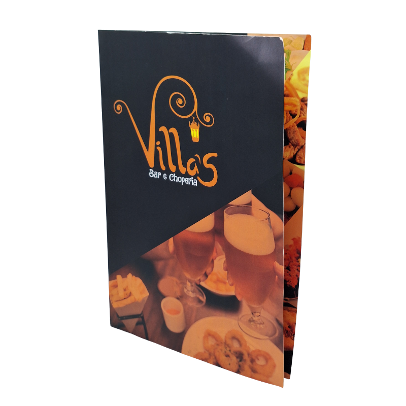 Cardápios  1 Dobras Personalizado