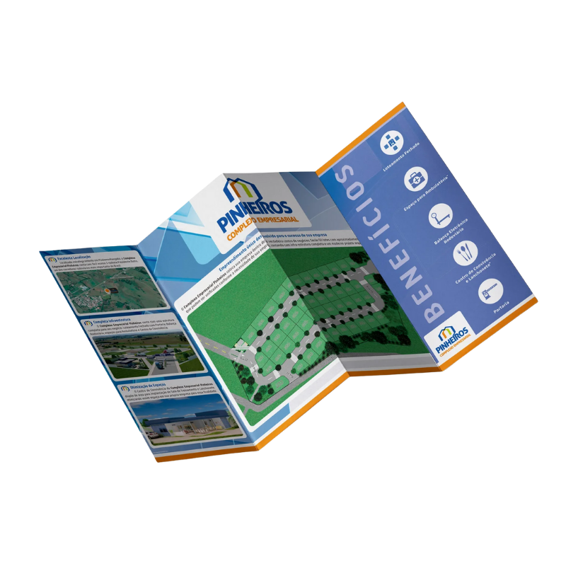 Folder 3 Dobras Personalizado