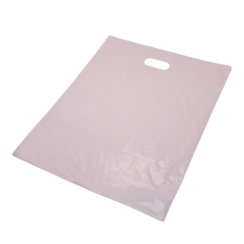 Sacola Plastica Personalizada Alça Vazada/Boca de Palhaço - Imagem 4