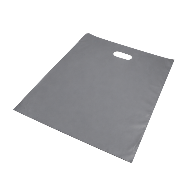 Sacola Plastica Personalizada Alça Vazada/Boca de Palhaço - Imagem 3