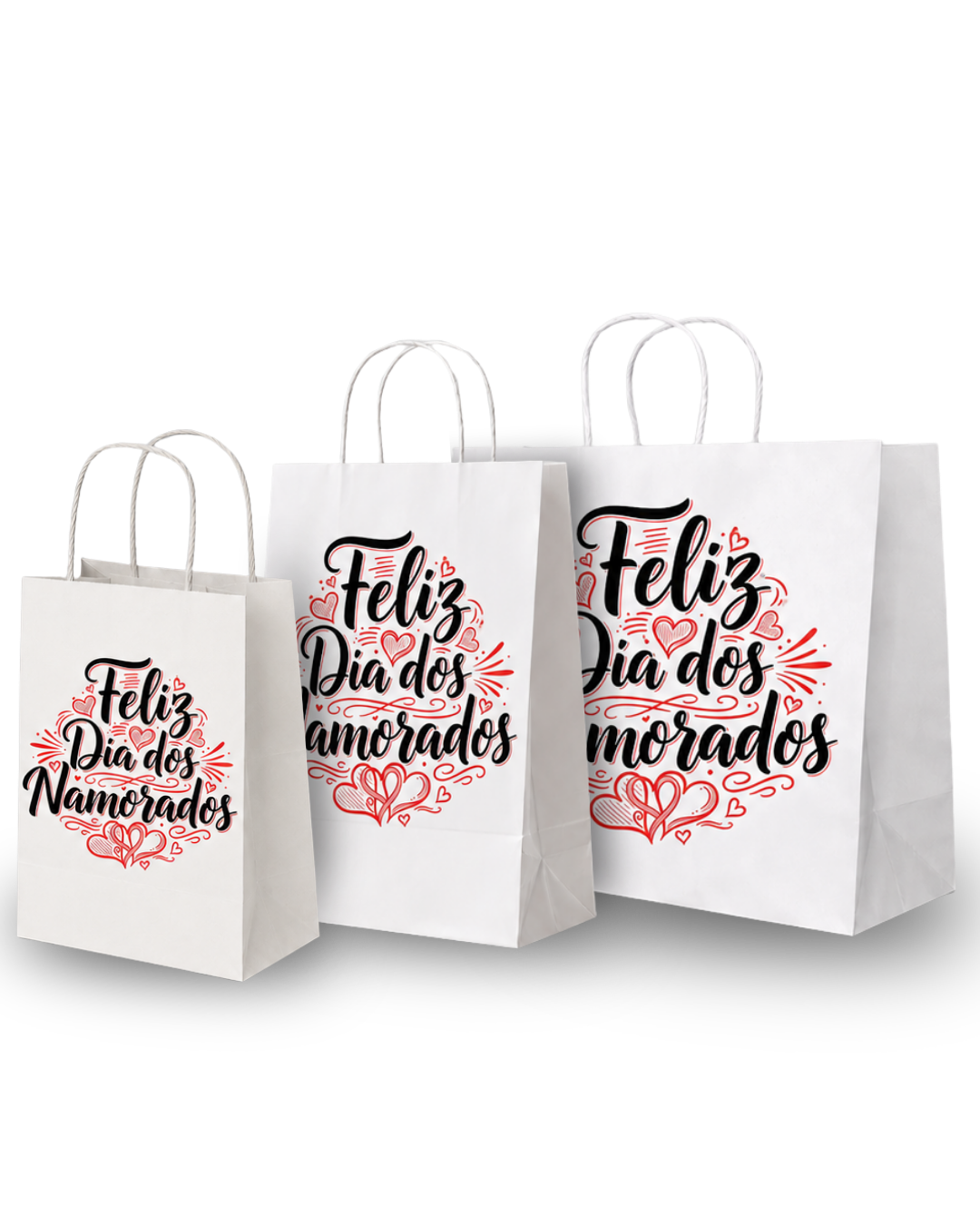 Sacolas de Papel – Dia dos Namorados
