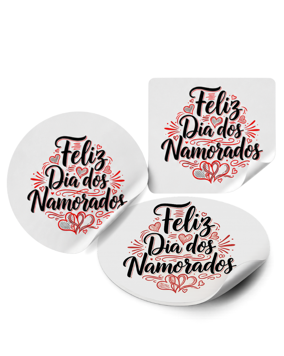 Adesivos Personalizados – Dia dos Namorados